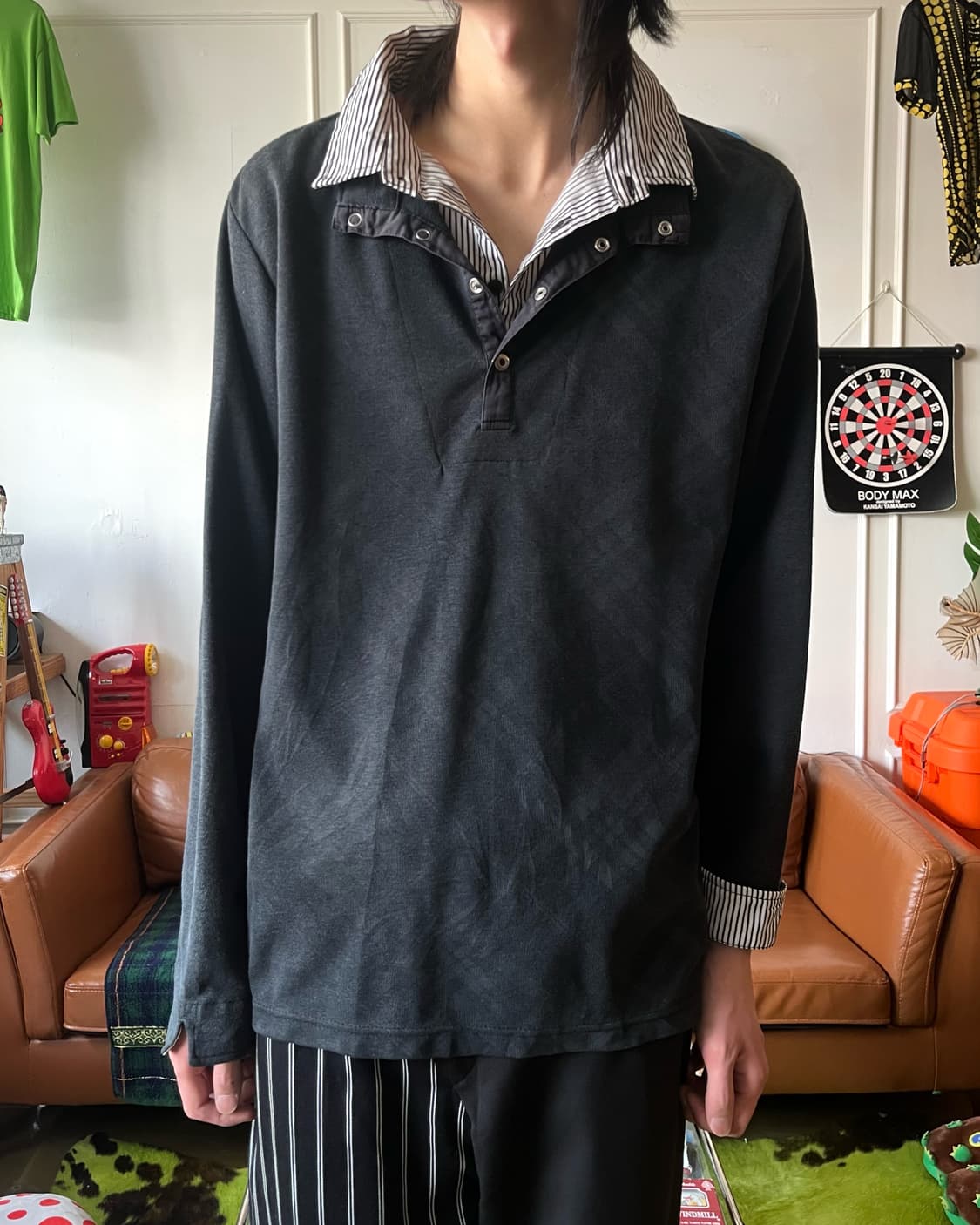 1990s MITEX Japanese Gothic Layered Top 상품이미지2