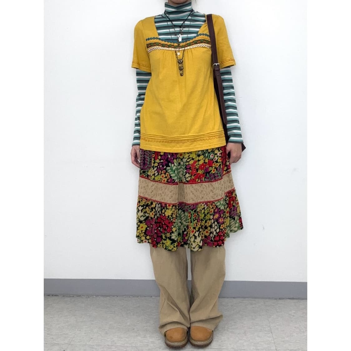 빈티지 레이어드 코디 세트 상품이미지2