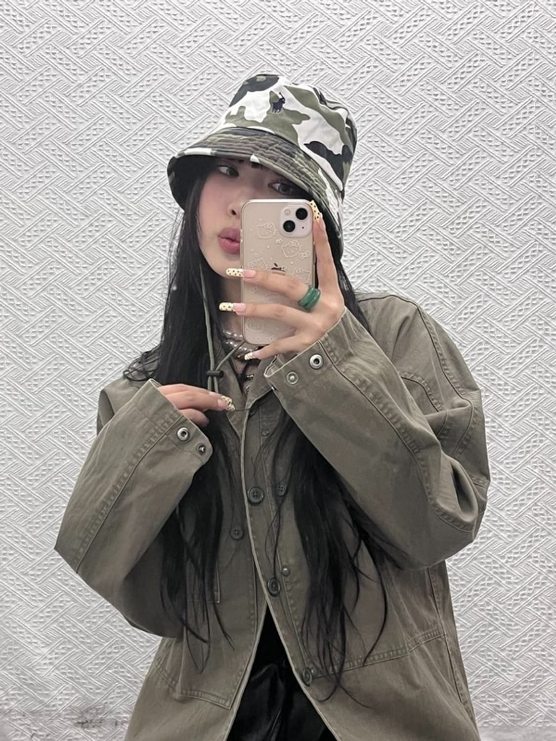 폴로 랄프로렌 카모플라주 사파리 헌팅 벙거지 버킷햇 C09646 상품이미지1