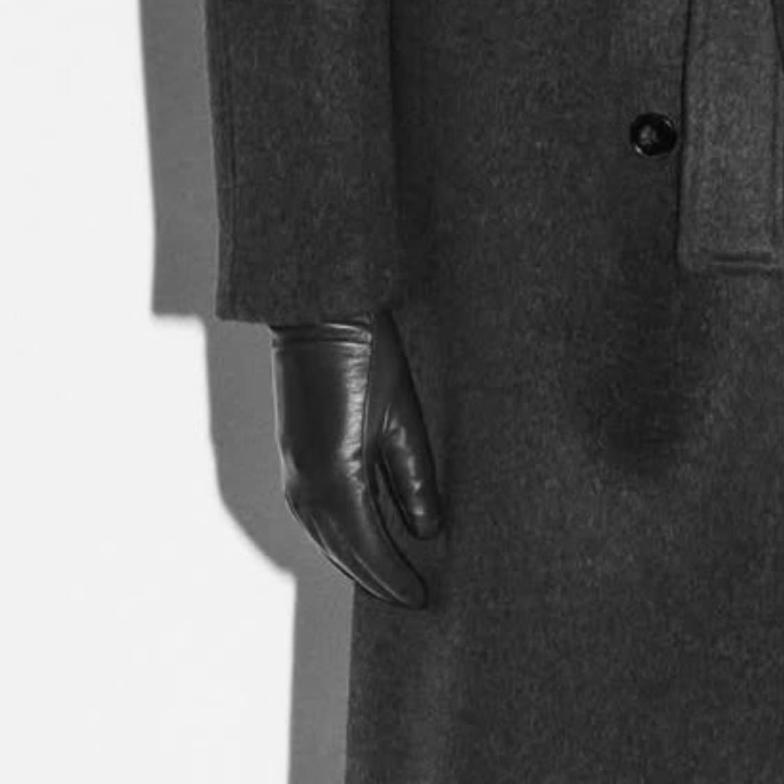 [Unisex] 램스킨 가죽 장갑 블랙 상품이미지10