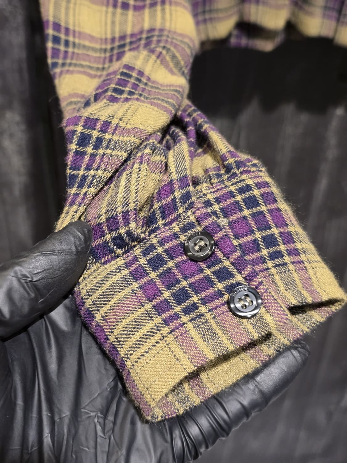 DIESEL Plaid Check Long Sleeve Shirt 상품이미지4