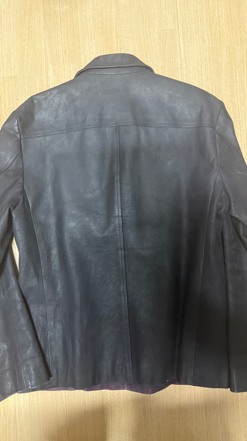 넘버나인 03aw 커트코베인 테일러드 레더 자켓 상품이미지2