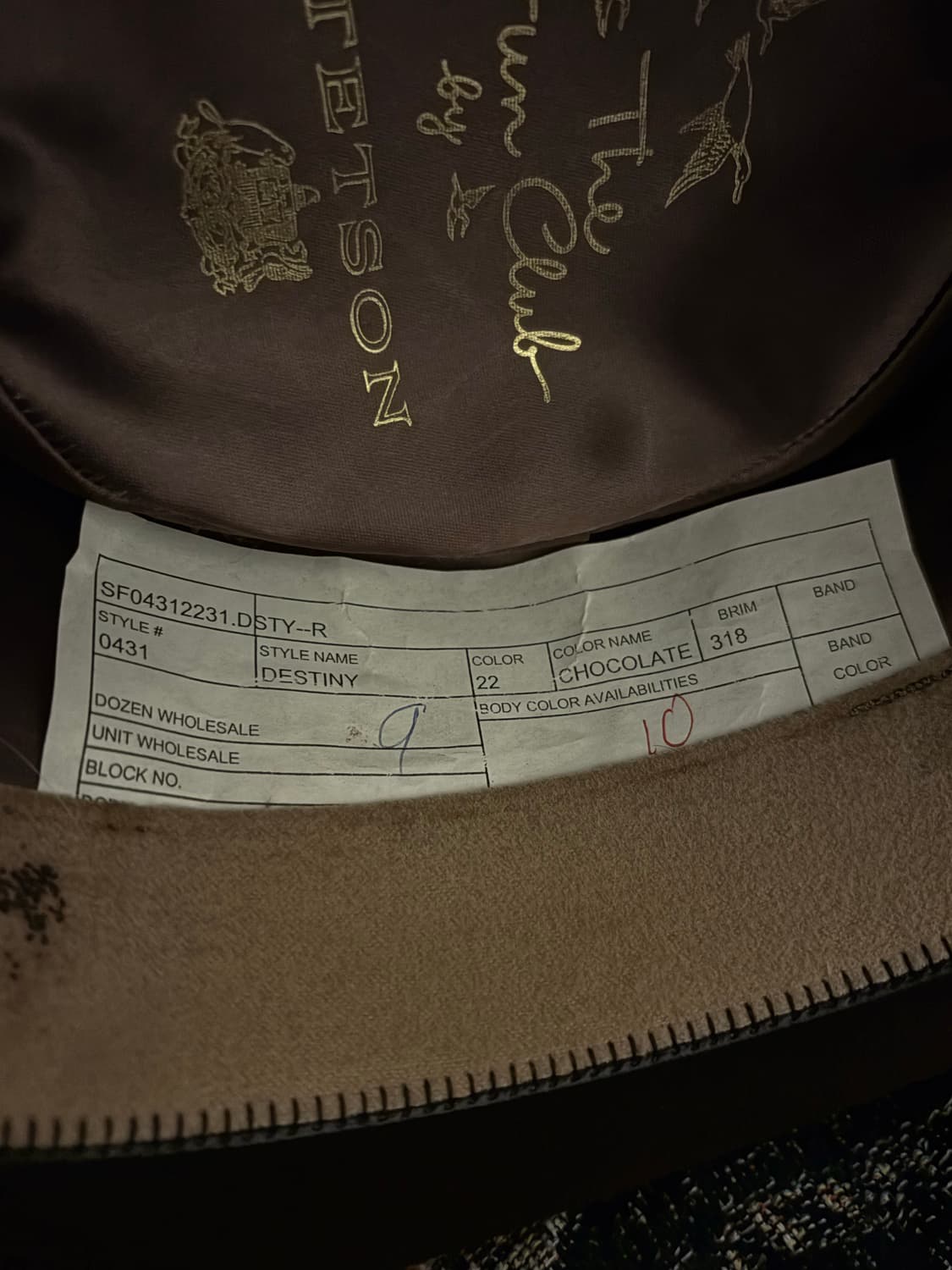 스탯슨 페도라 팝니다 상품이미지3