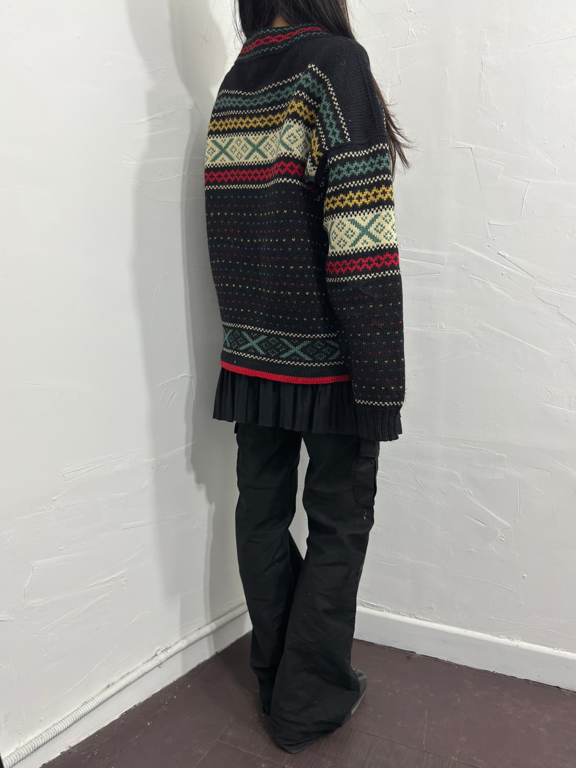 eyelet knit top 상품이미지5