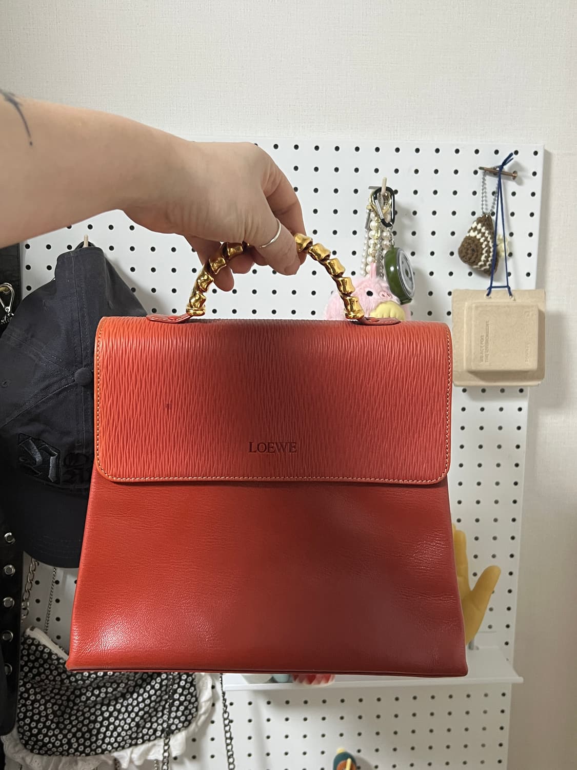 로에베(LOEWE) 빈티지 베라스(Velas) 핸드백 상품이미지4