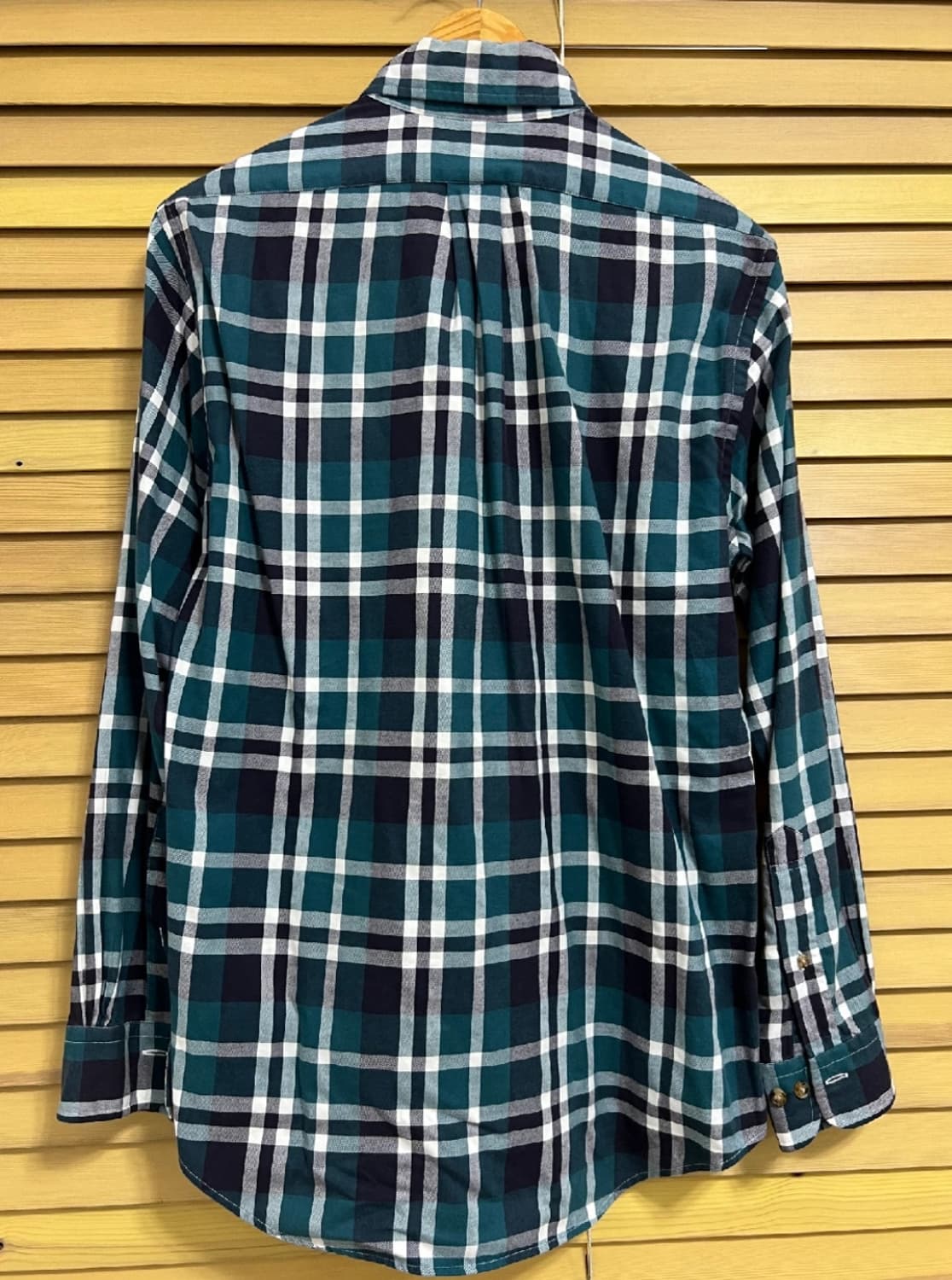 브룩스브라더스 남성 그린체크 긴팔셔츠

 상품이미지9