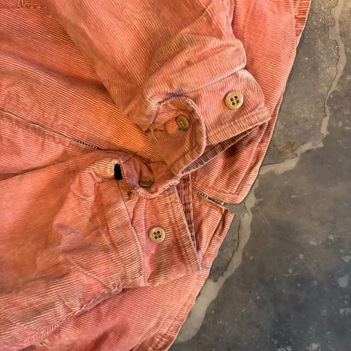 60년대 미국 빈티지 코듀로이 블루종 자켓 상품이미지6