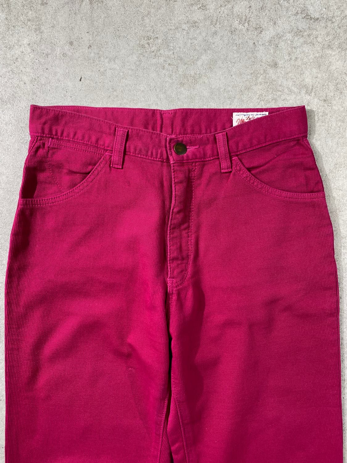 [27] Wrangler 랭글러 블루벨 핑크 코듀로이 부츠컷 팬츠 상품이미지2