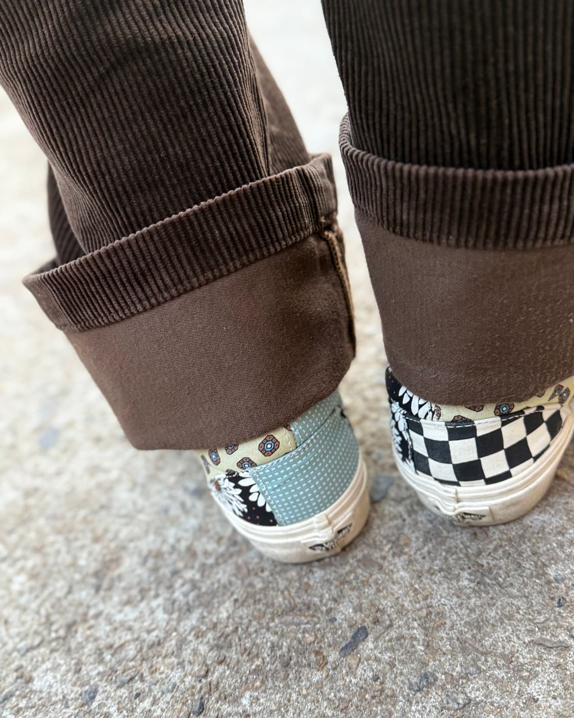 반스 에라 타이거 패치워크 US 8.5 상품이미지10