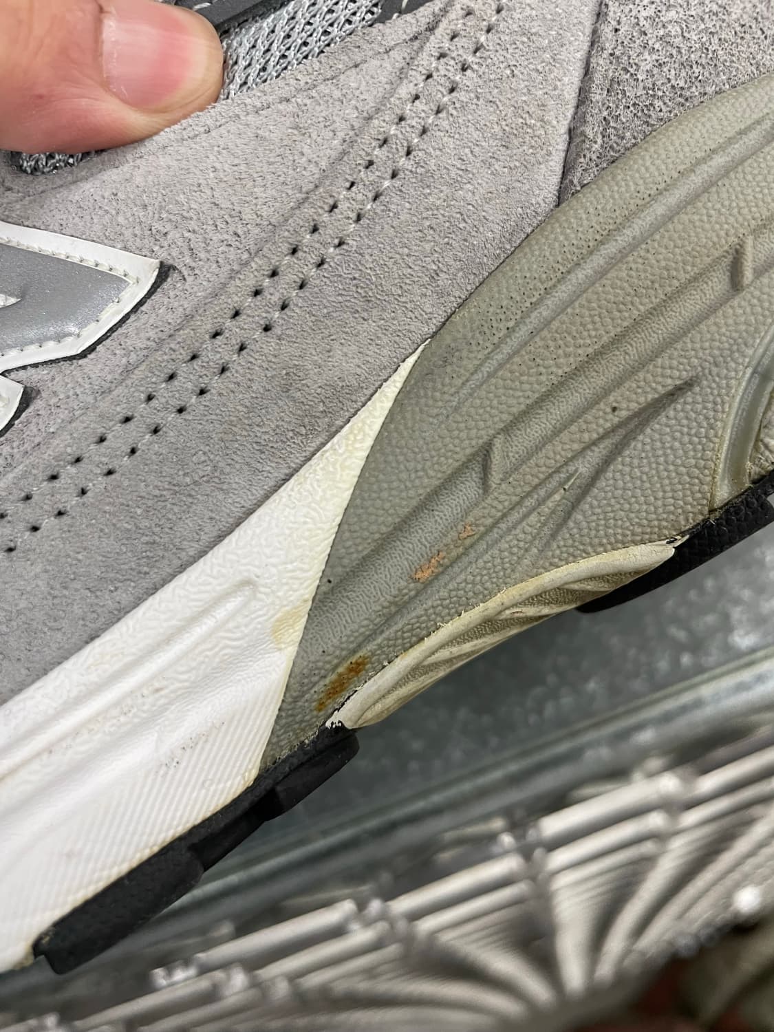 뉴발란스 993 메이드 인 USA 그레이 260 상품이미지8