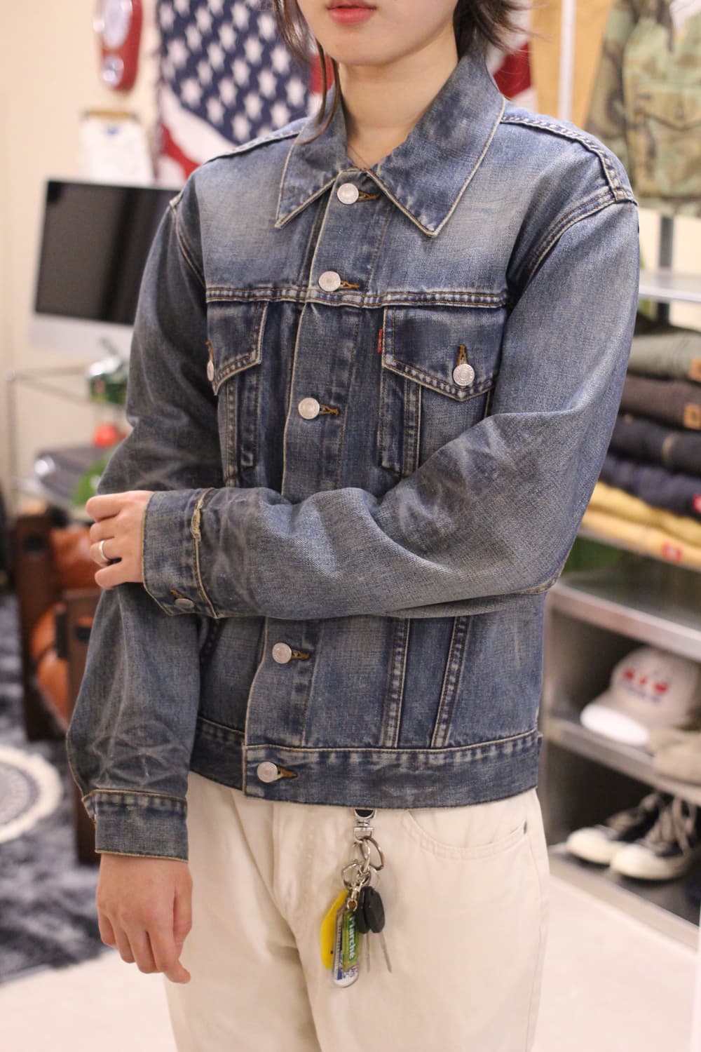 Levi’s 3rd wax Trucker 상품이미지1