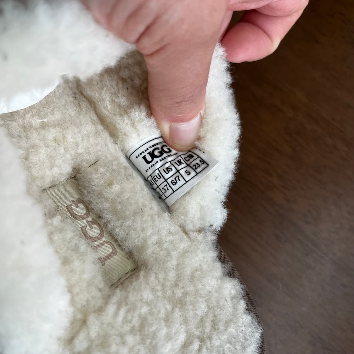 어그 바이올렛 시어링 슬리퍼 37 상품이미지5