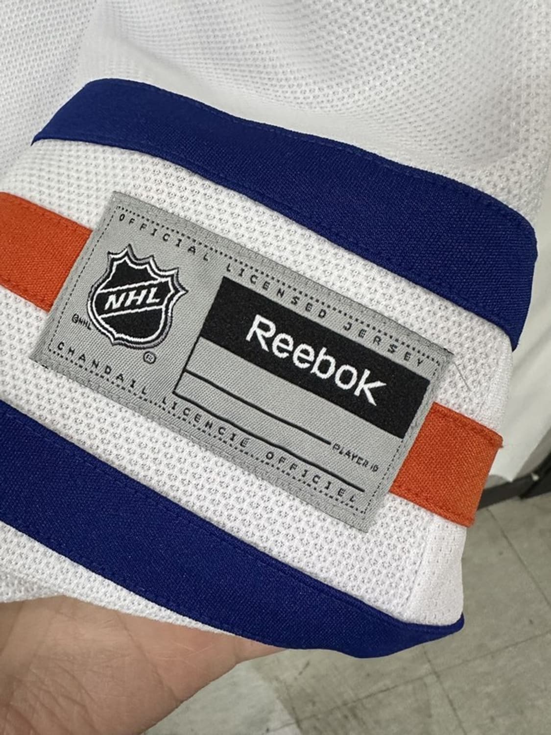 [XL/TG] REEBOK 리복 애드먼턴 오일러스 하키저지 상품이미지4
