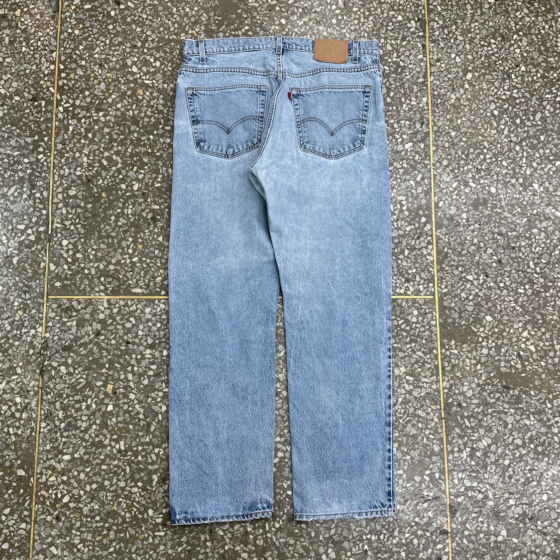 9~00s USA 리바이스 505 블루 진 데님 팬츠 37 상품이미지2