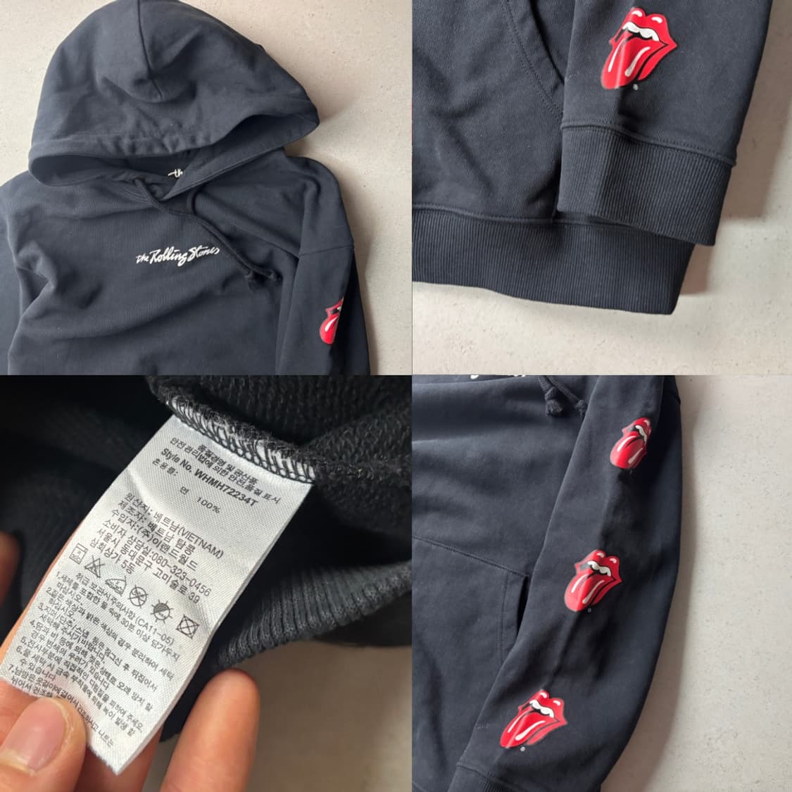 롤링스톤즈 후드티 상품이미지3