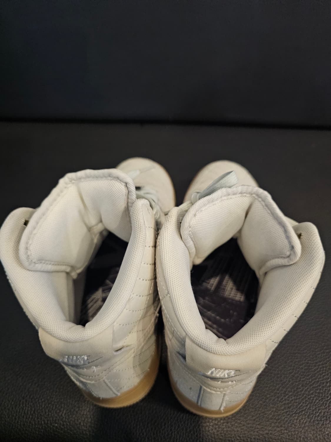 나이키 에어포스1 하이 퀼트 베이지 뉴욕시티백 상품이미지6