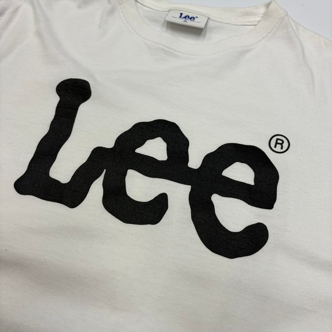 Lee 리 네이비 로고 반팔티 M 상품이미지5