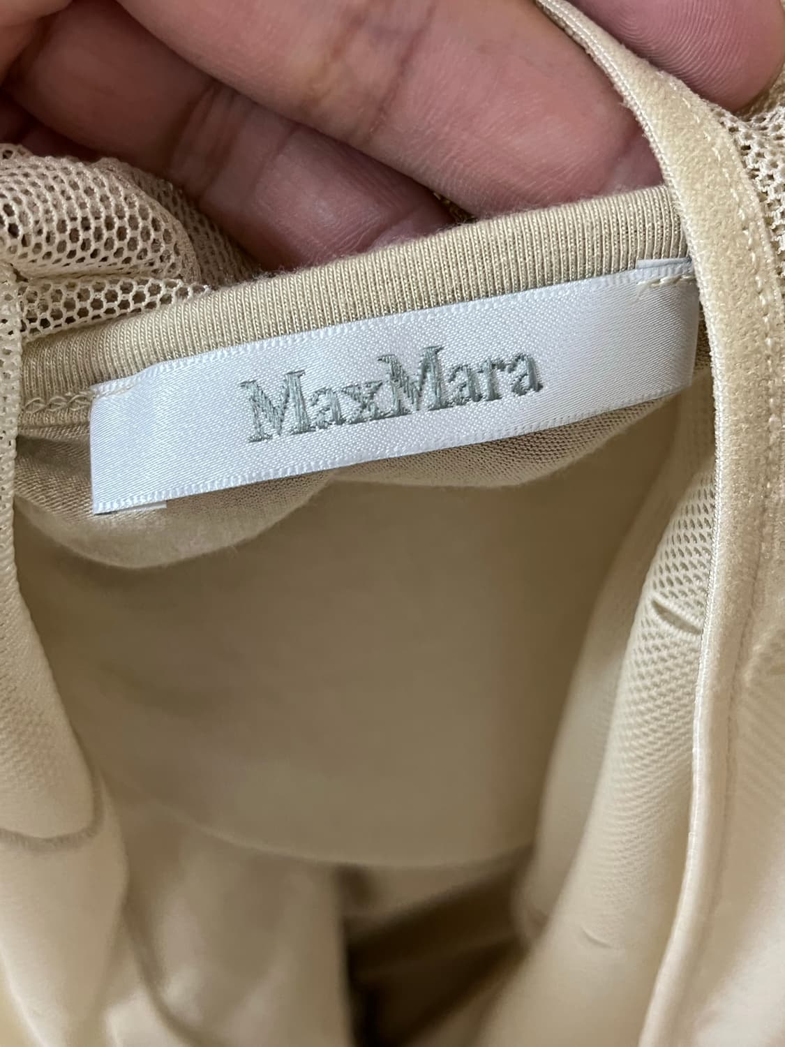 MaxMara 시스루 도트 블라우스 나시 세트 상품이미지4