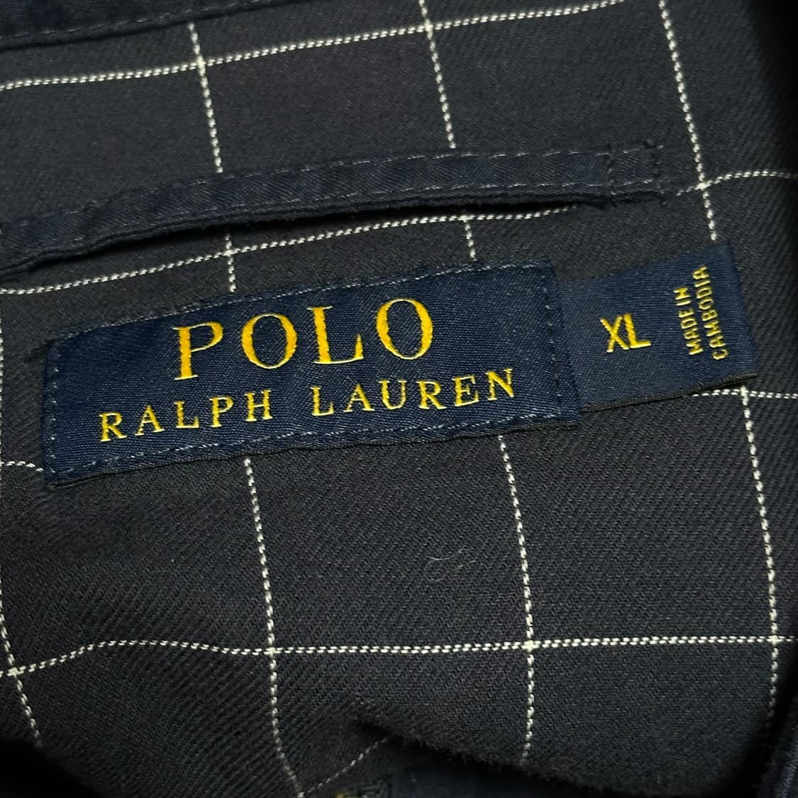 XL 폴로랄프로렌 아이보리 포니 네이비 스윙톱 자켓 상품이미지4