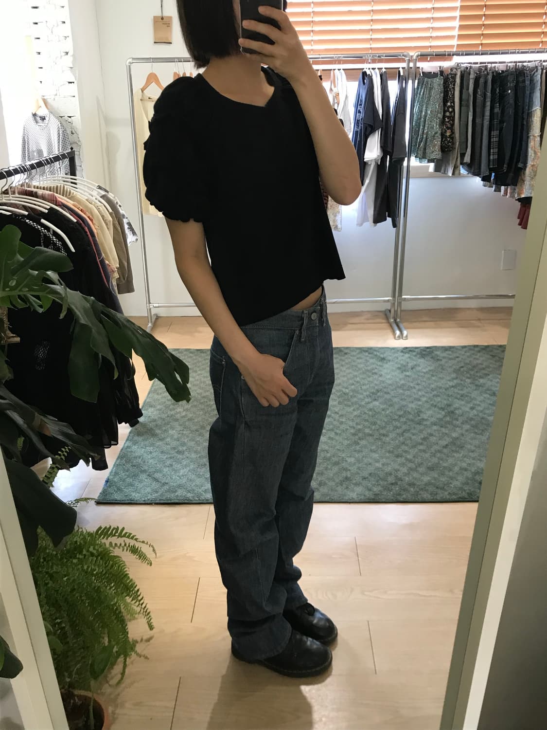 Comme des garcons shirring T 상품이미지6