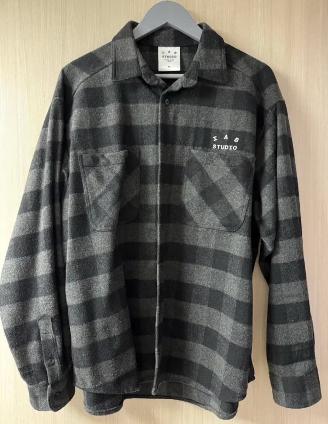 IAB 스튜디오 체크 셔츠 남방 상품이미지1