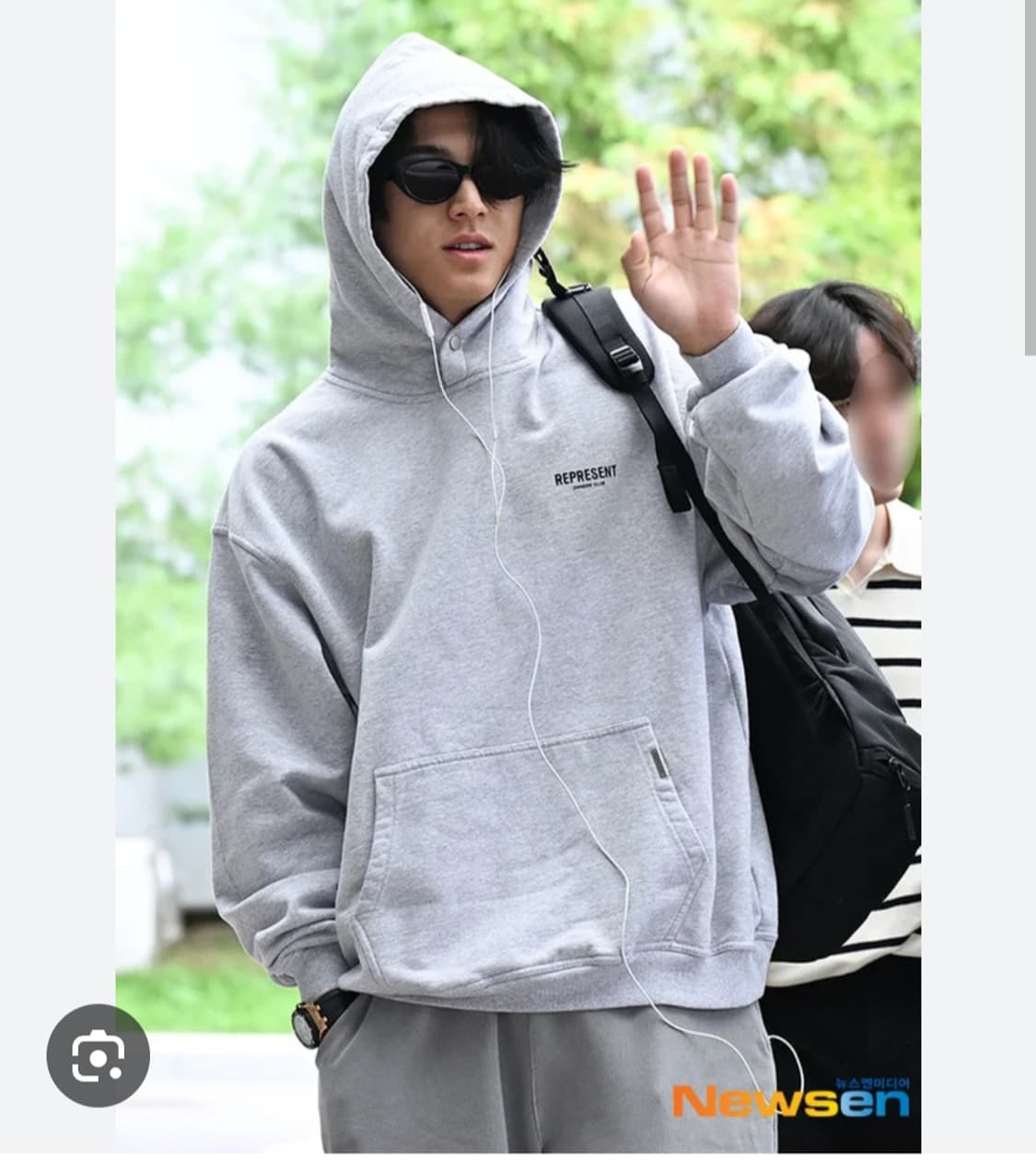 (페퍼유 세븐틴 민규 착용)리프레젠트 오너스클럽 그린 m 상품이미지3