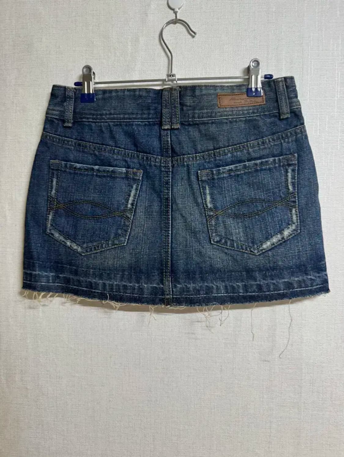 Abercrombie & Fitch 데님 미니 스커트 상품이미지2