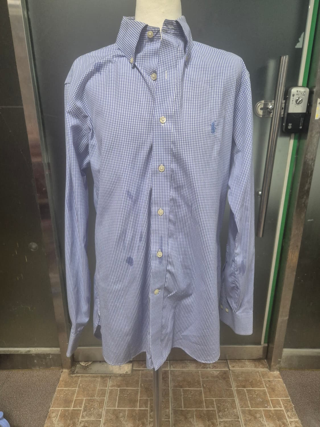 폴로 랄프로렌 체크 남방 상품이미지1