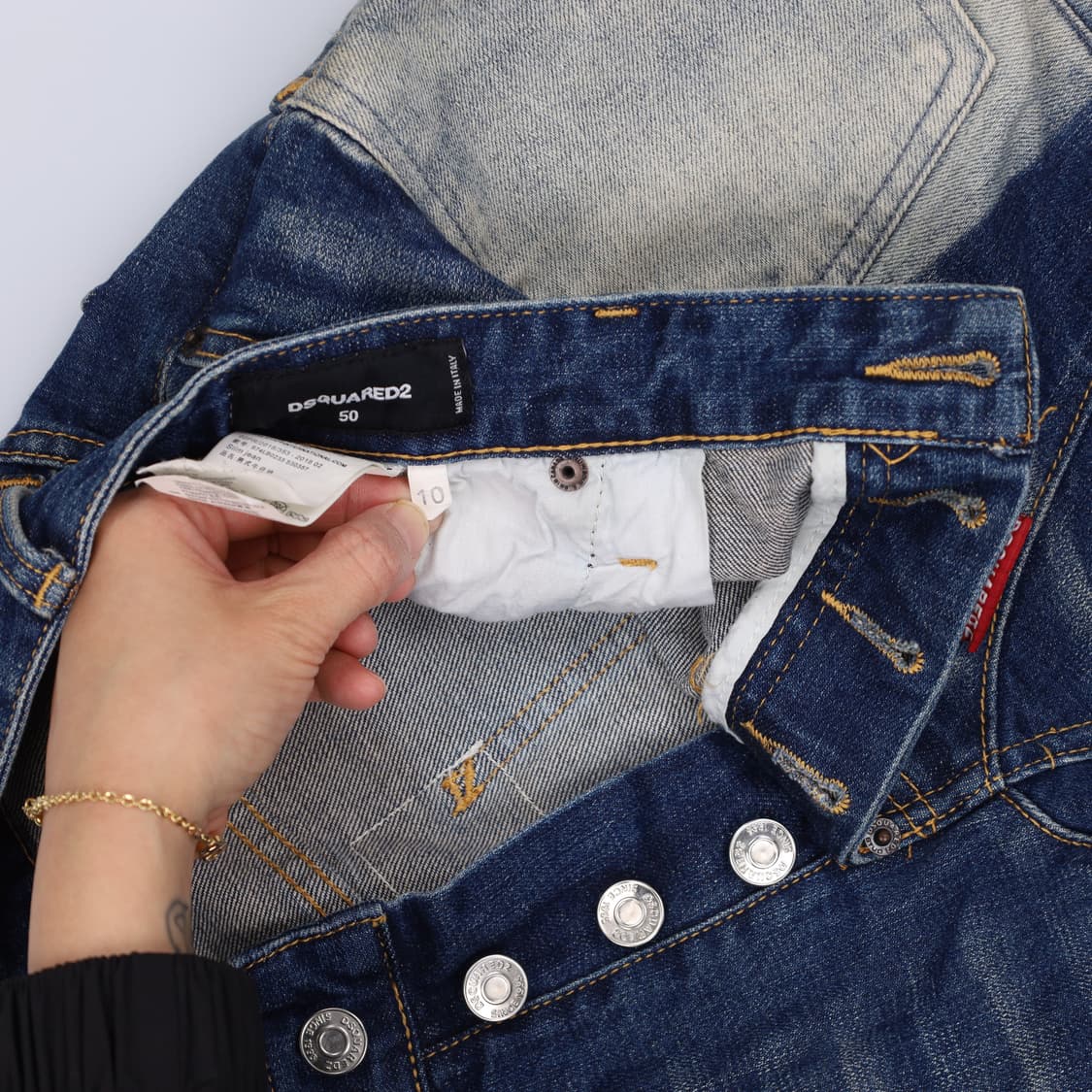 50 디스퀘어드2 워싱 데님팬츠 0402H1 상품이미지6