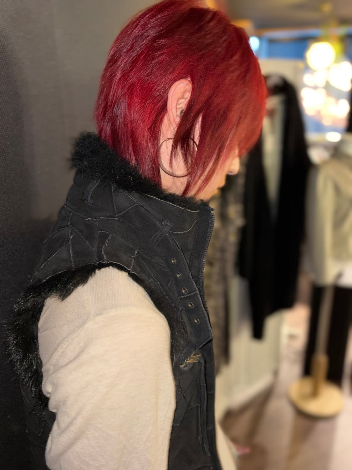 Vkei suede vest  상품이미지10