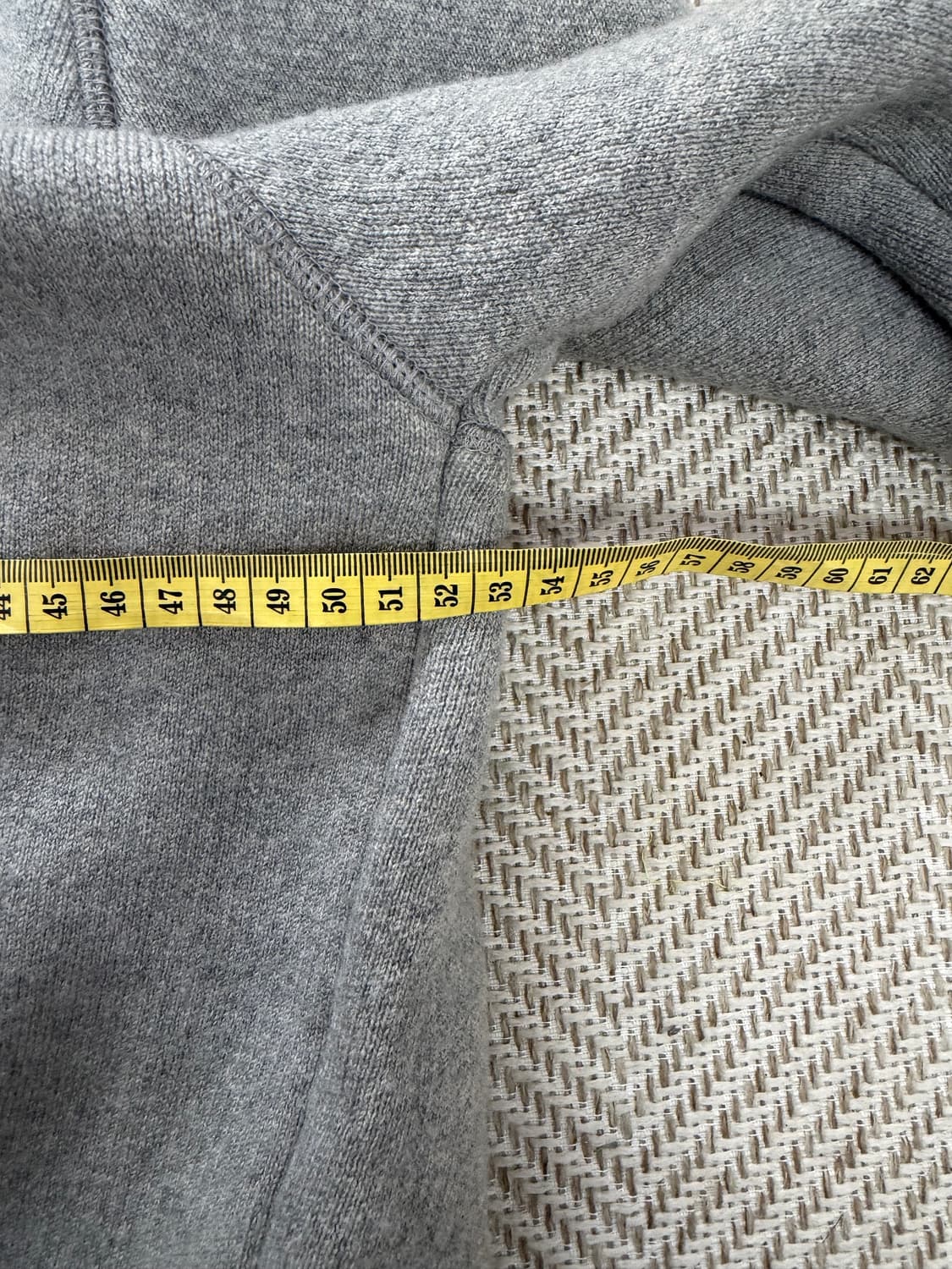 정품) 시스템 한섬 그레이 울 코트 가디건 90F 상품이미지8