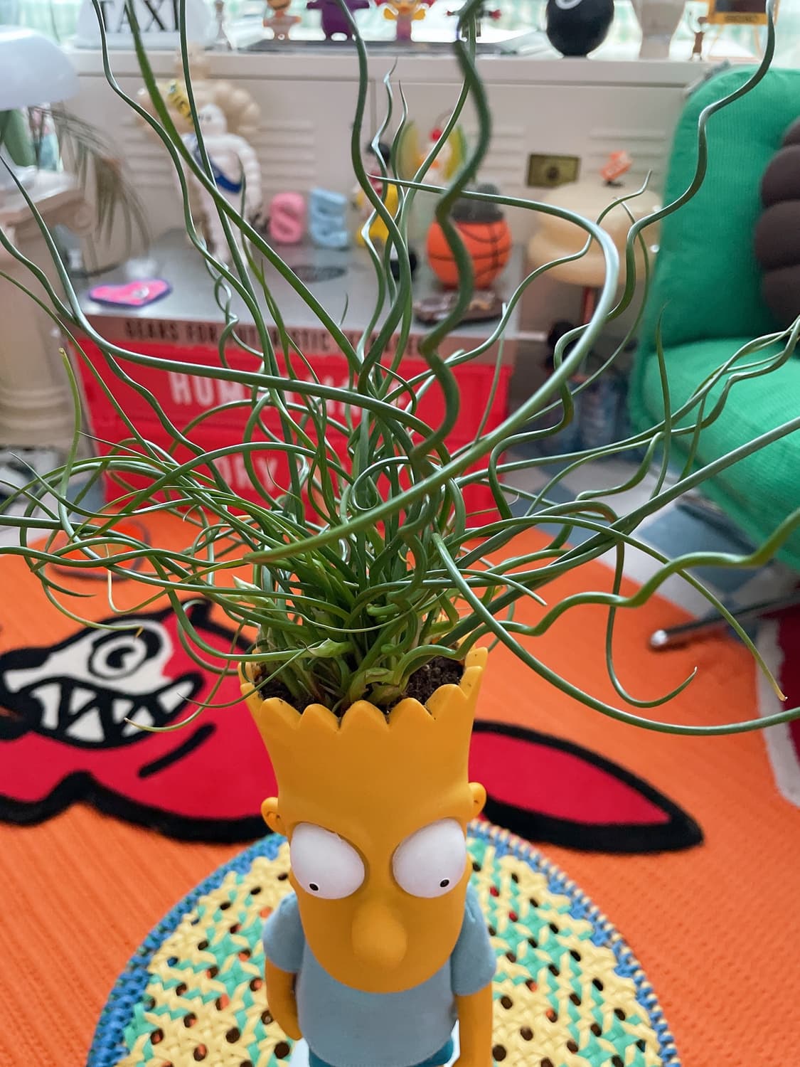 90s 빈티지 바트심슨 20주년 한정판 인형 화분 상품이미지3