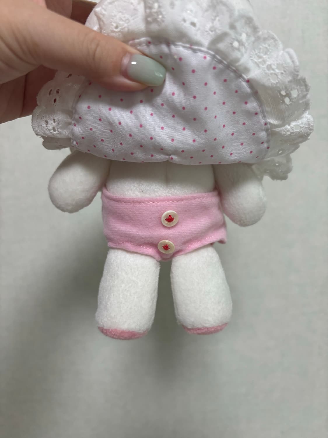 고전 빈티지 마더구스노모리 천사토끼 인형 상품이미지4