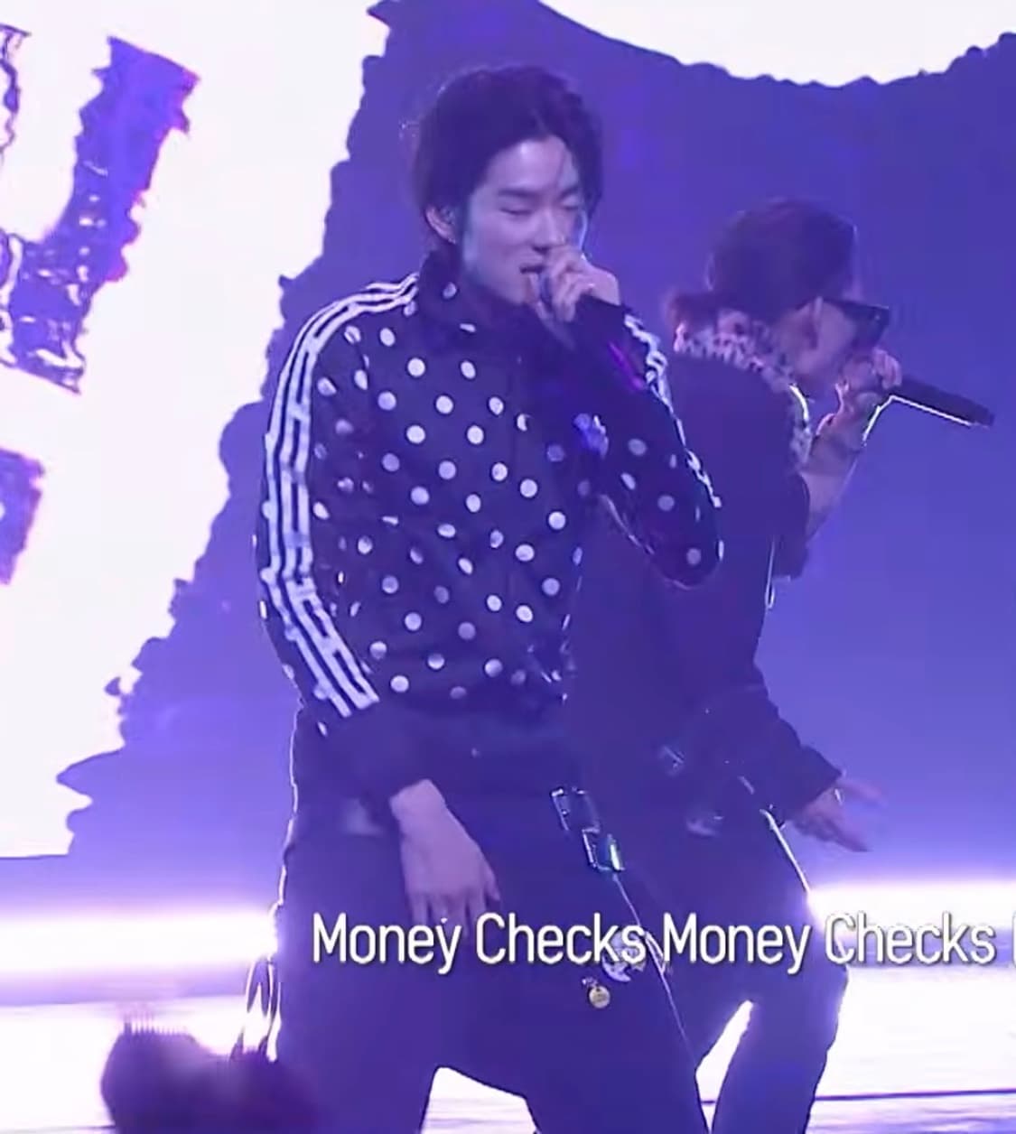 [85] 아디다스 블랙 하트 도트 삼선 트랙탑 져지 집업 D114 상품이미지4