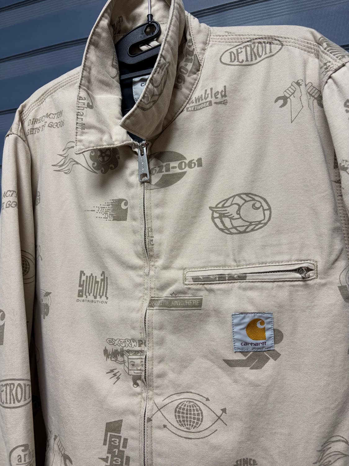 (희귀매물) 칼하트 WIP 모터시티 디트로이트 자켓 컨디션 최상 상품이미지1