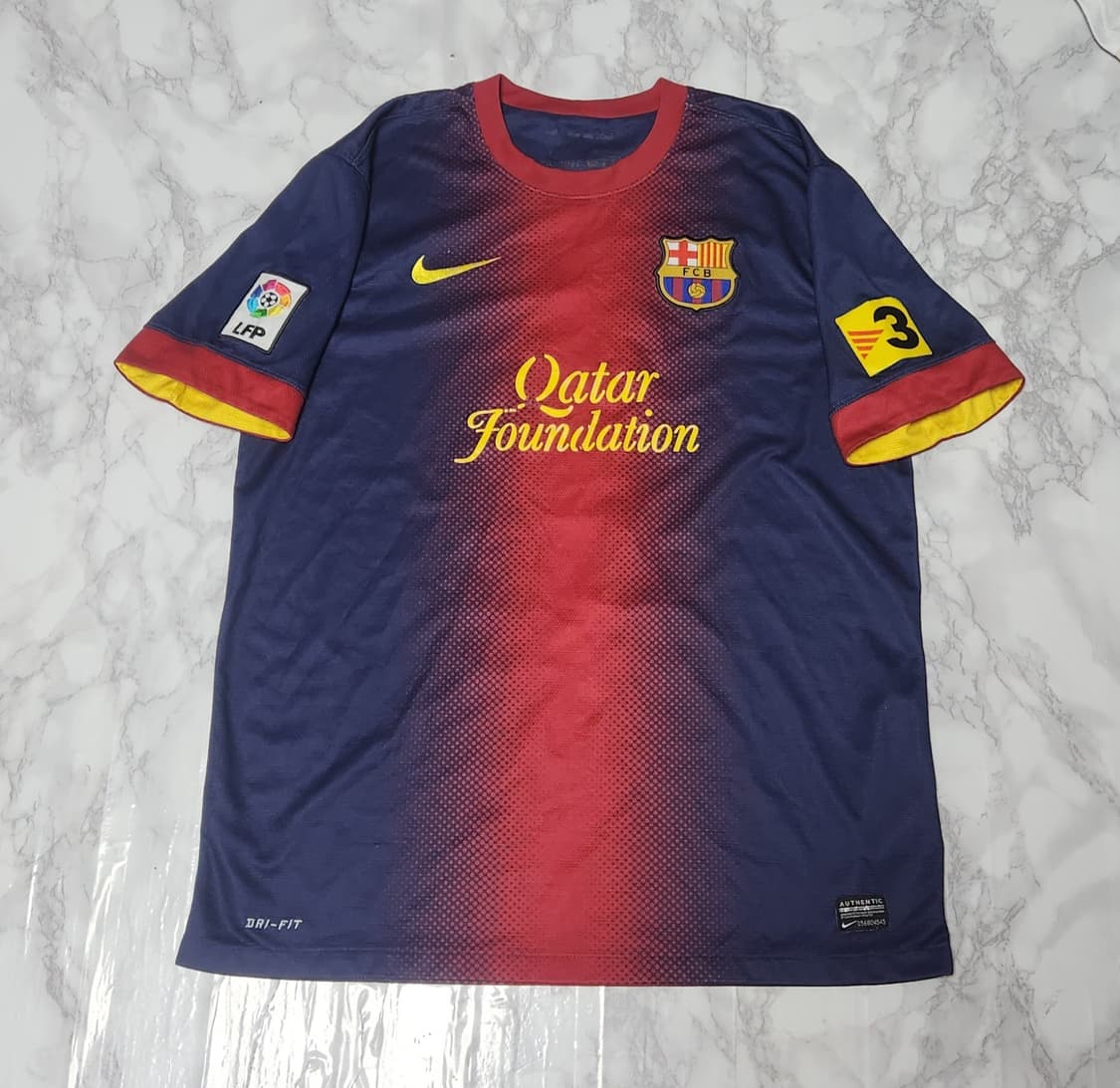 나이키 바르셀로나 12-13 NO.7 다비드 비야 축구 유니폼 반팔  상품이미지1