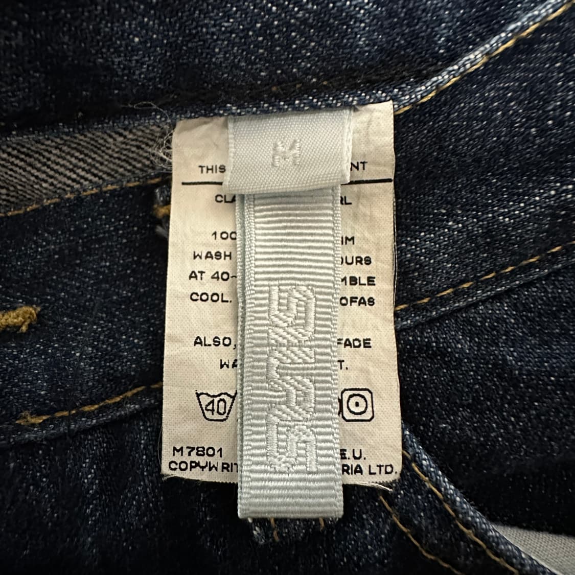 SILAS europe made vintage denim pants 상품이미지4