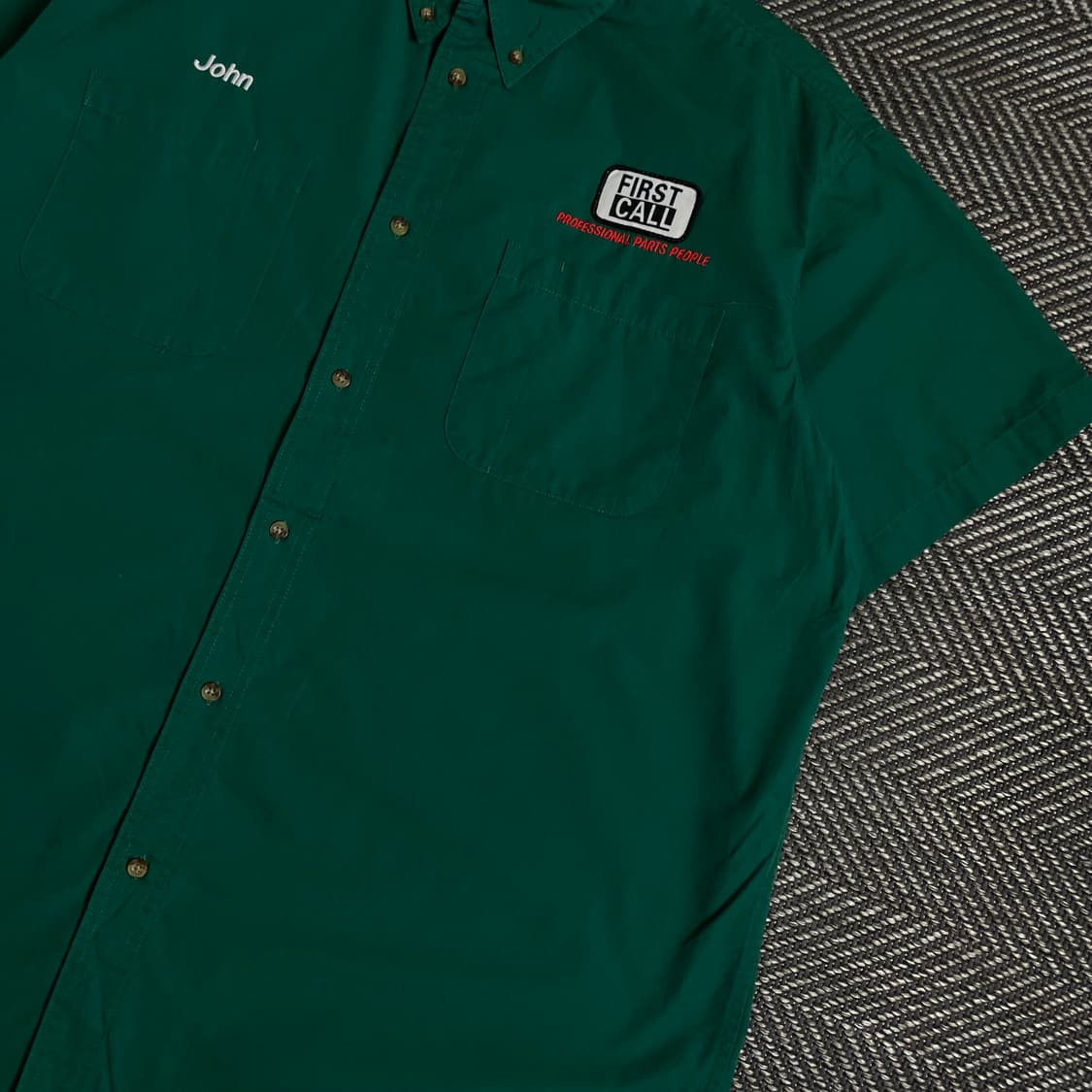 USA 오리지날 빈티지 박시핏 워크 셔츠o 3629 상품이미지2