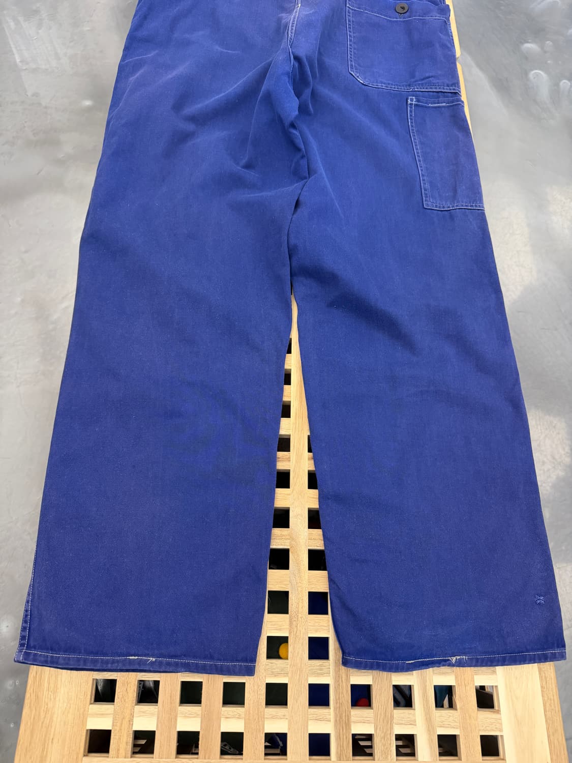 1970s FRIENDSHIP FADED NAVY 빈티지프렌치워크팬츠 상품이미지9