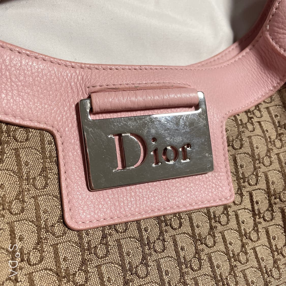 디올 오블리크 핑크 숄더백 상품이미지2