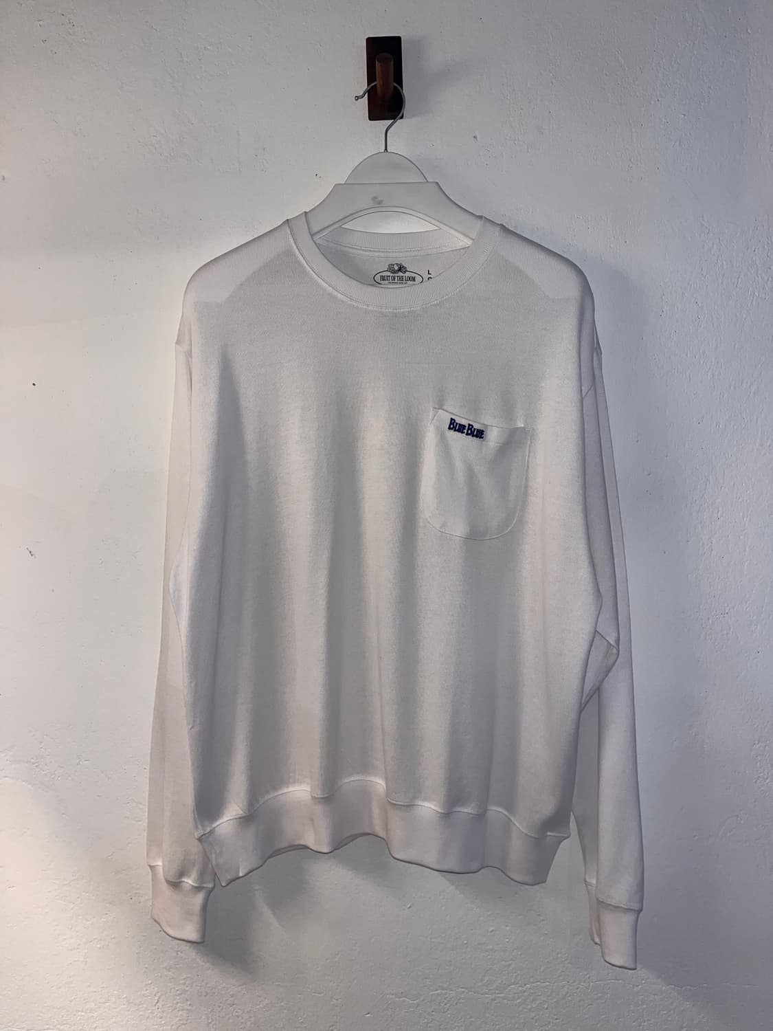 Blueblue x Fruit of the Loom 블루블루 L/S 상품이미지1