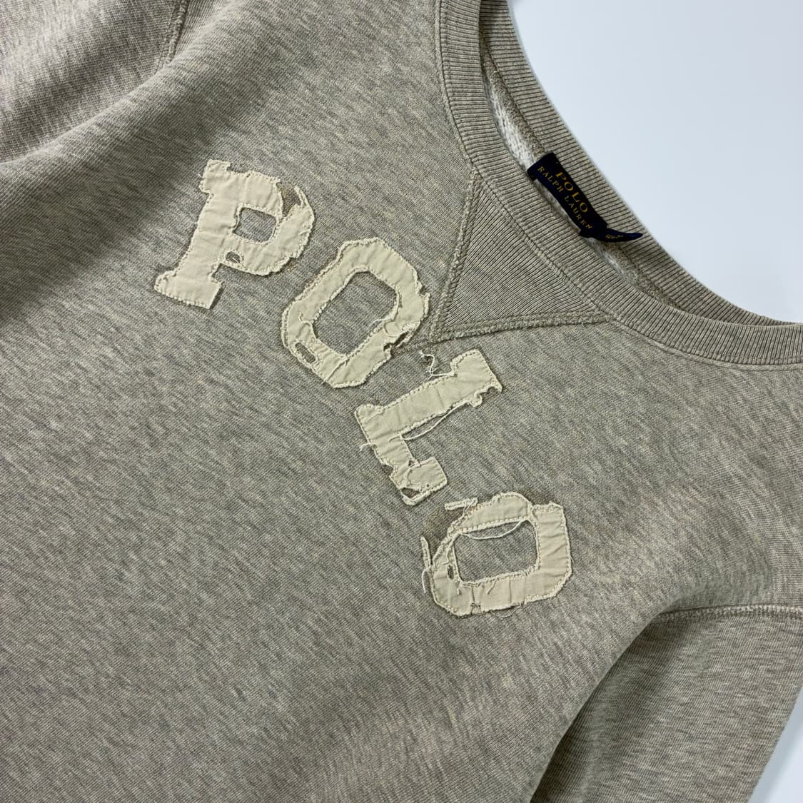 Polo  폴로 랄프로렌 그런지 아치로고 멜란지 맨투맨  상품이미지3