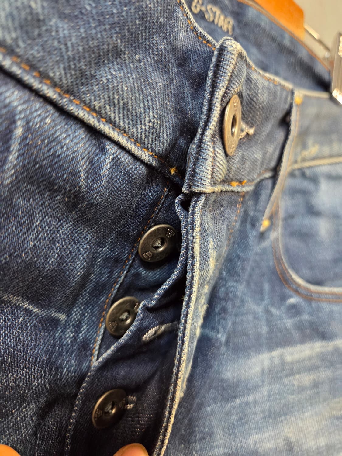 G-Star Raw 워싱 데님 청바지(W33/L32) 상품이미지3