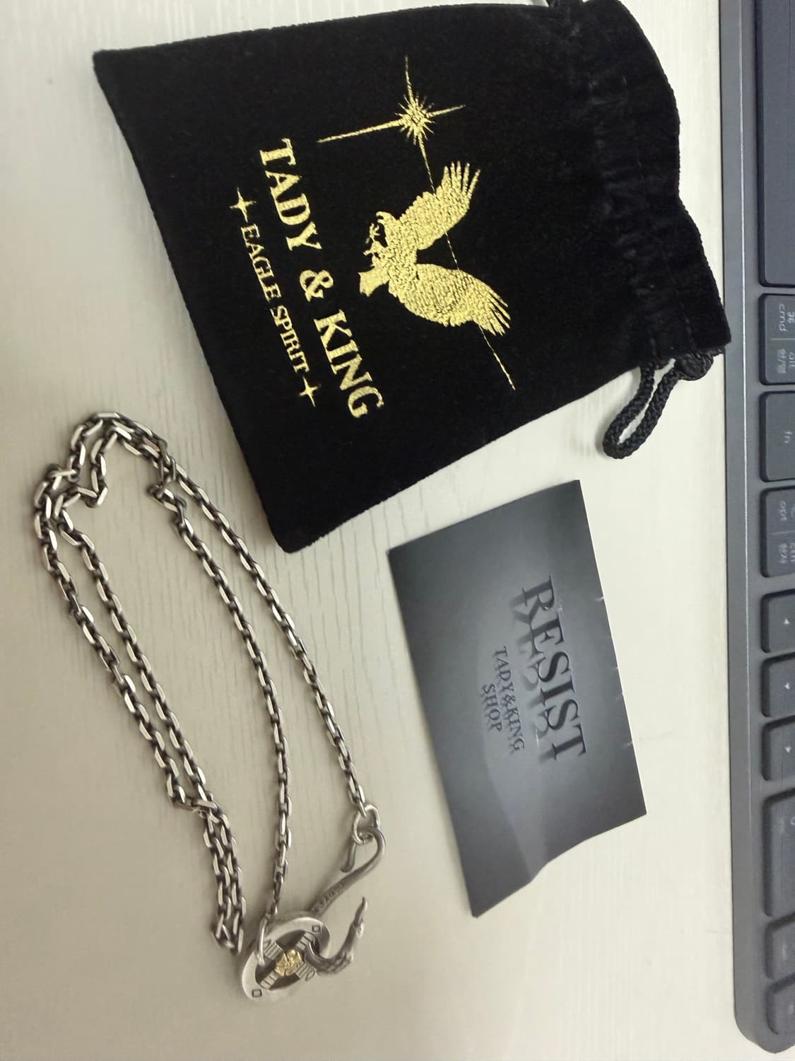 타디킹 18k플라워 체인 50cm 상품이미지1