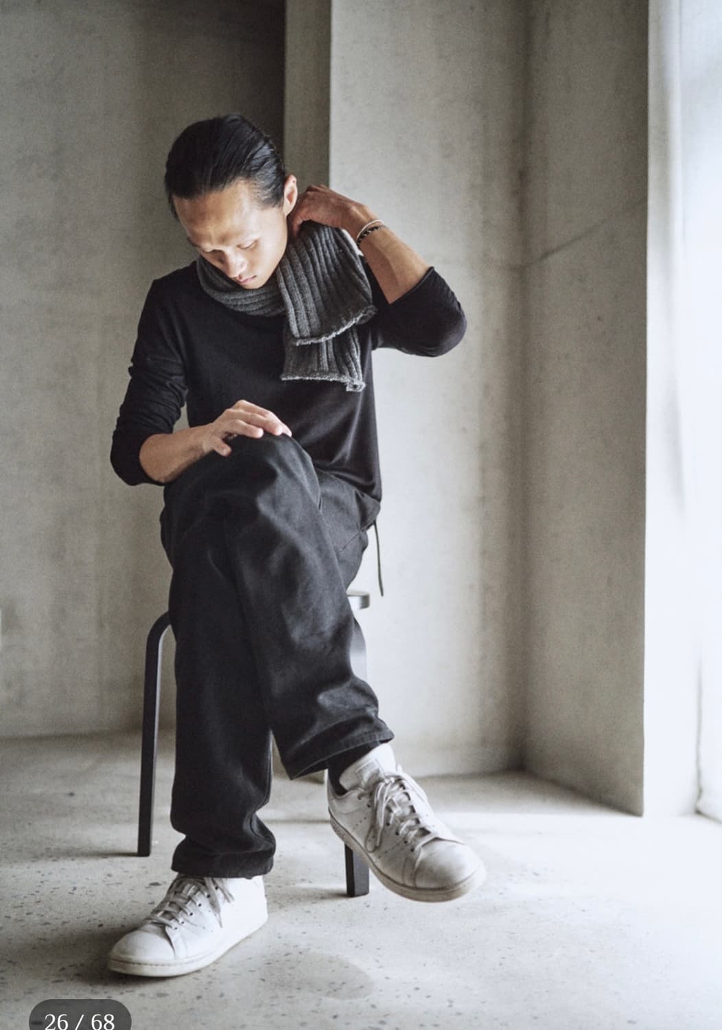 모노프리베 textured wool long sleeve 상품이미지3