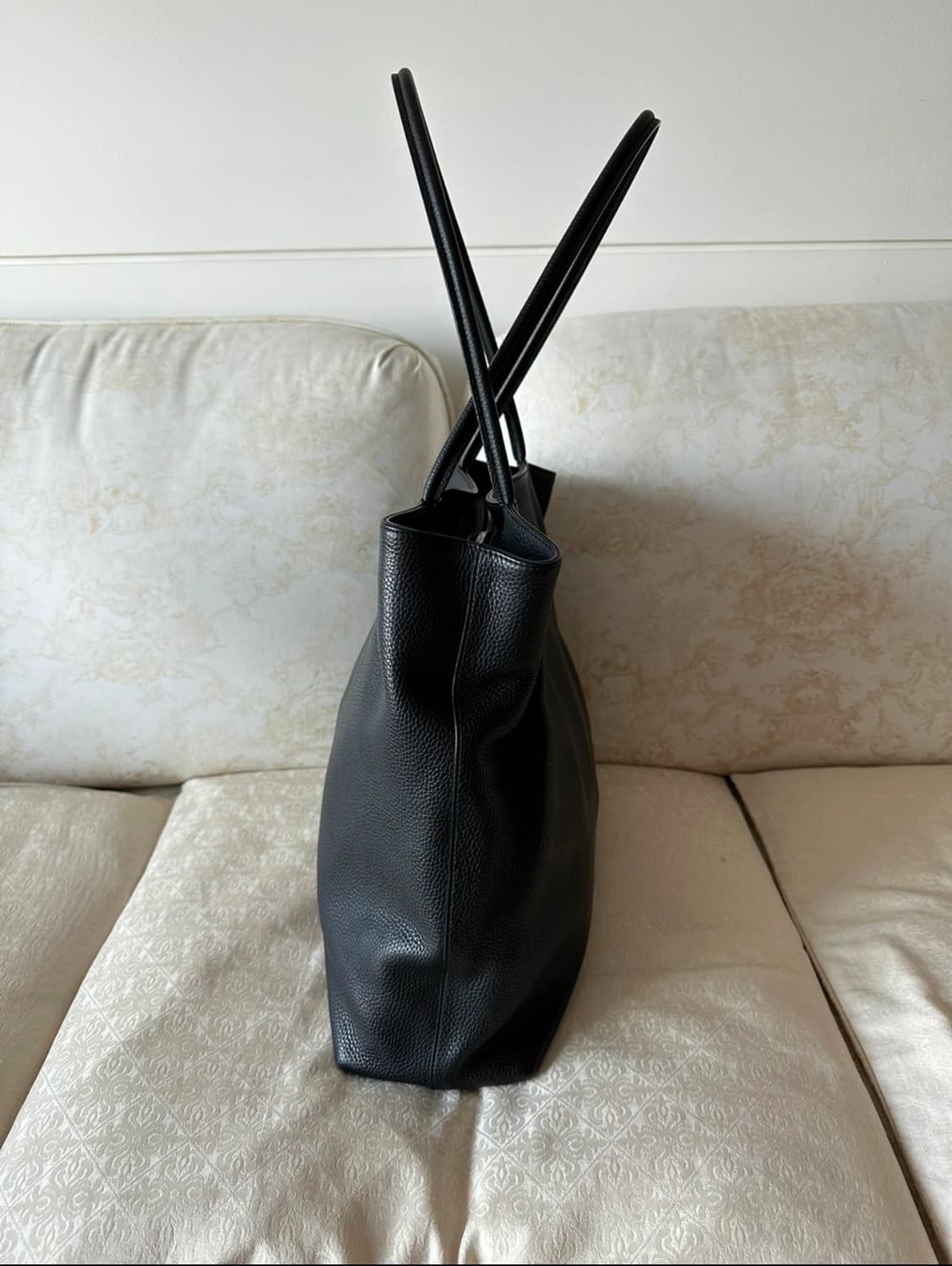 (택포)더로우 the row 포트폴리오 백 라지 블랙 상품이미지5