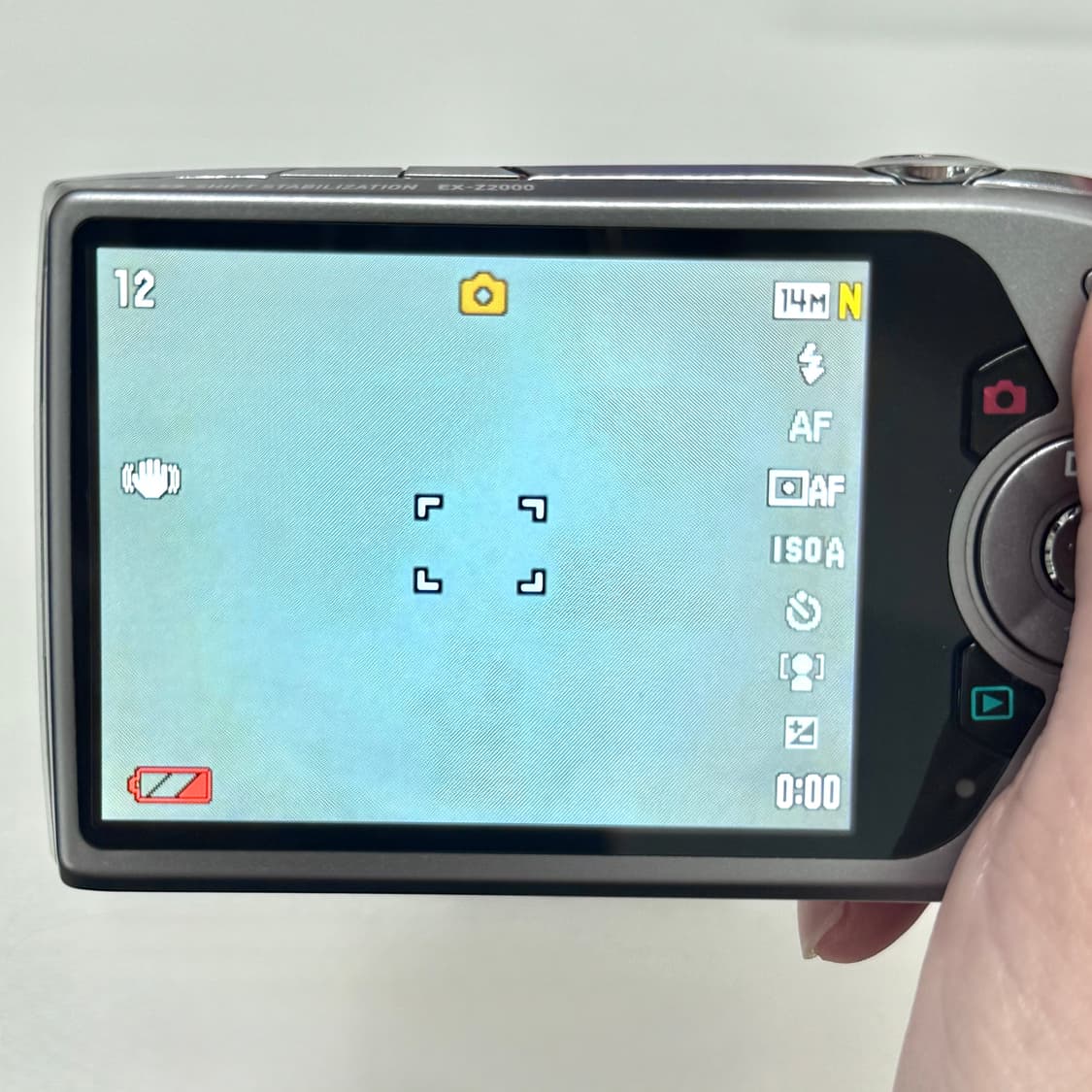 풀박스 민트급) 카시오 엑슬림 Z2000 실버💝Casio Exilim 상품이미지9