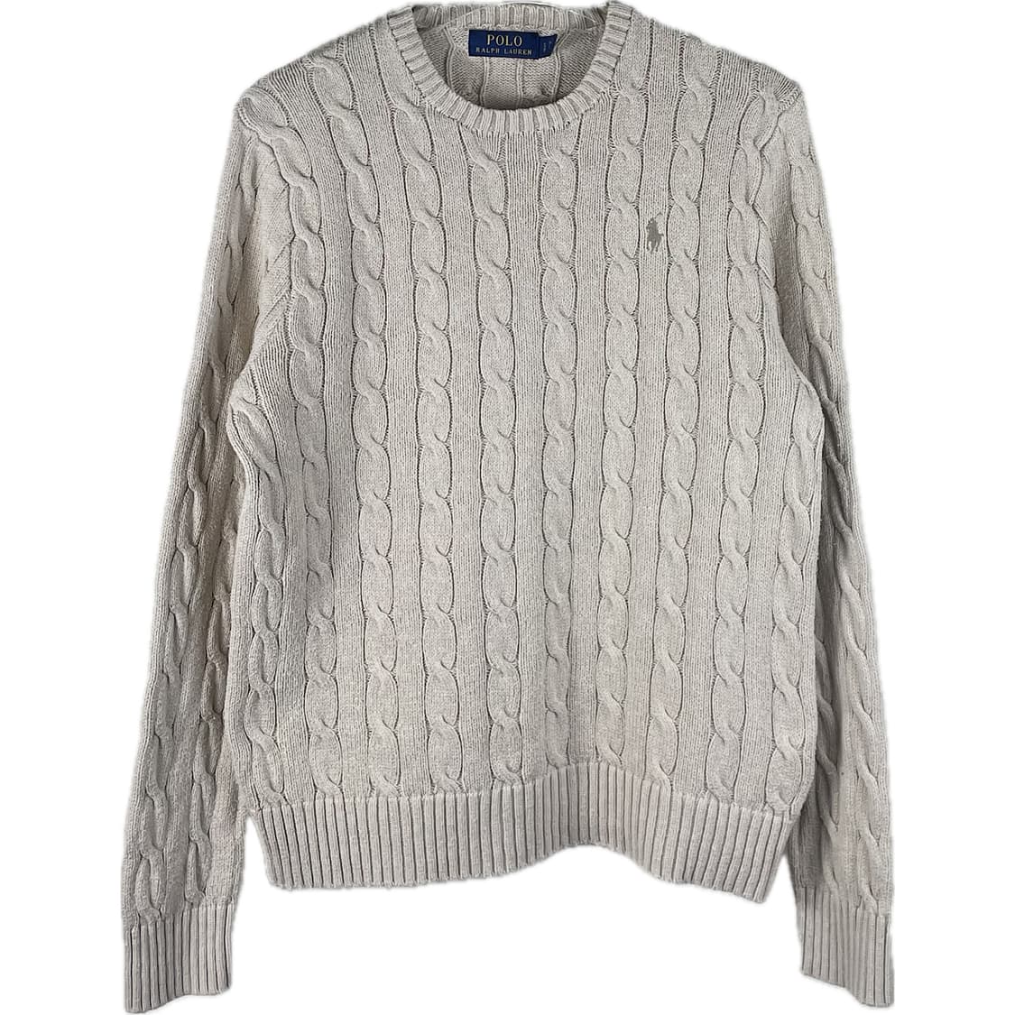 [S] 폴로 랄프로렌 코튼 케이블 꽈배기 니트 상품이미지1