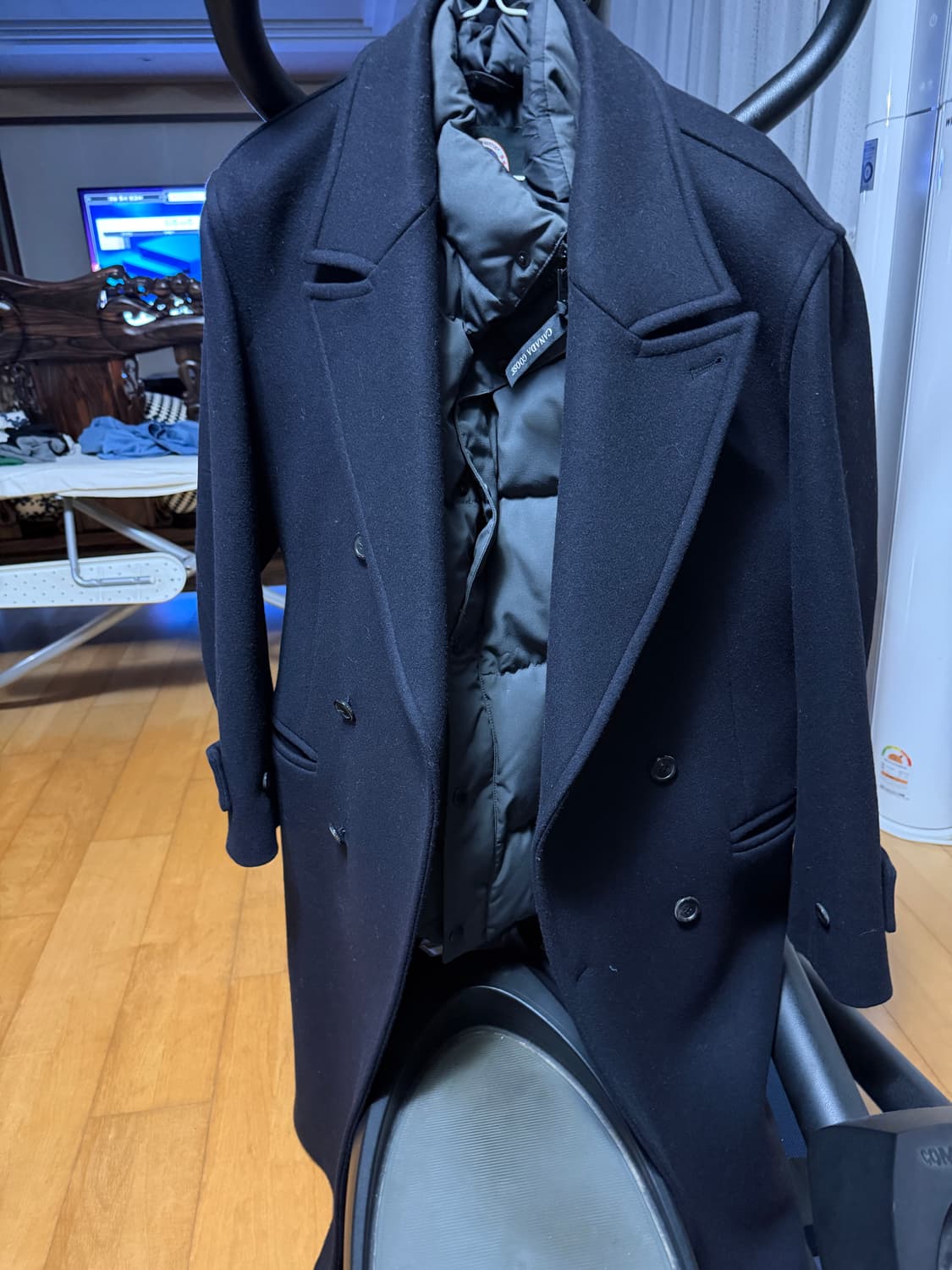 youth 유스 폴로 롱 코트 네이비 105 M 사이즈 상품이미지7