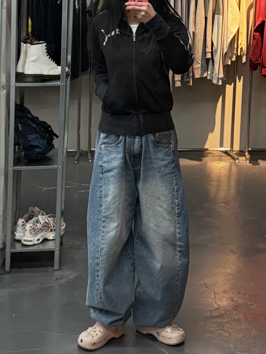 퓨마 올드스쿨 숏 트랙 자켓 A3193 상품이미지1